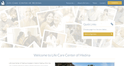 Desktop Screenshot of lifecarecenterofmedina.com